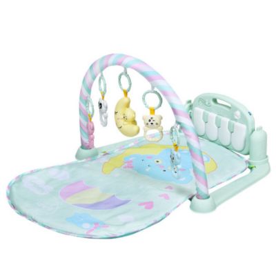 Slickblue 3-In-1 Baby Gym Piano Music And Lights Fun Play Mat
