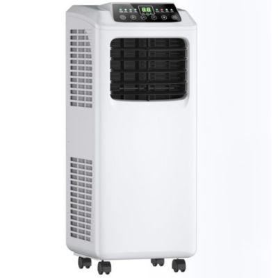 Slickblue 9000 Btu Portable Air Conditioner With Built-In Dehumidifier And Remote Control