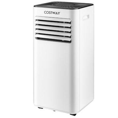 Slickblue Portable Air Conditioner 10000 Btu Evaporative Air Cooler Dehumidifier-White