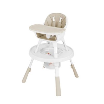 Slickblue 6 In 1 Baby High Chair Infant Activity Center With Height Adjustment