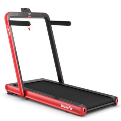 Slickblue 2 In 1 Folding Treadmill With Remote App Control