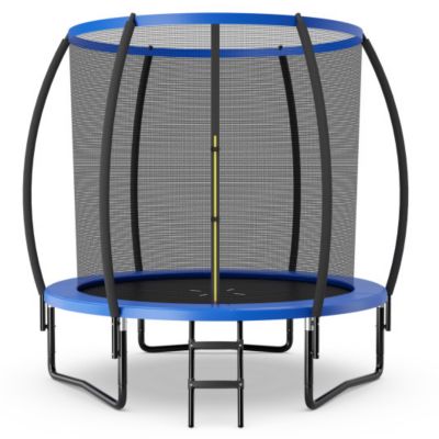 Slickblue 10 Feet Astm Approved Recreational Trampoline With Ladder