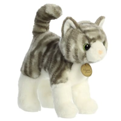 Aurora - Miyoni - 10"" Grey Tabby Cat
