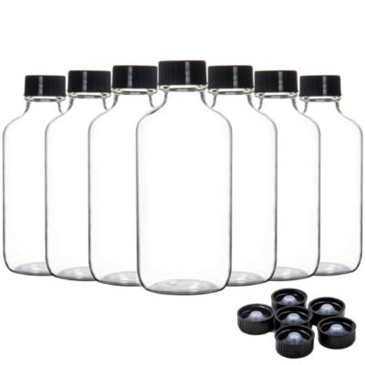 Youngever 16 Pack 4OZ Plastic HDPE Squeeze Bottles
