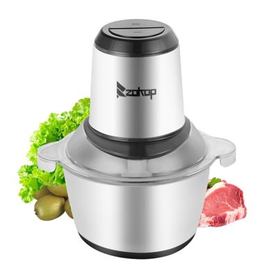 Stock Preferred 2L Electric Meat Grinder Silver