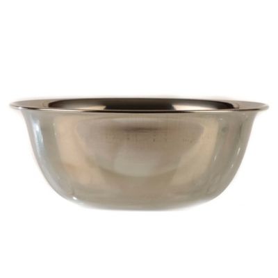 Stock Preferred 3 Pcs Mixing Bowl Stainless Steel Silver Large 8 Quart