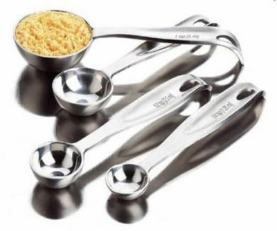 Amco Stainless Steel Advanced Performance Measuring Spoons (Set Of 4)