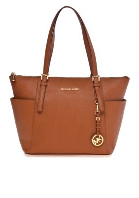 Michael Kors - Large Jet Set Tote Bag - Women - Calf Leather - One Size - Brown