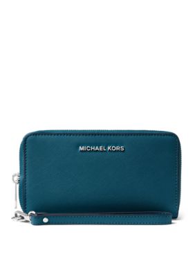 MICHAEL Michael Kors Jet Set Travel Large Saffiano Leather Smartphone ...