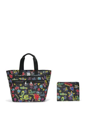 Disney Mickey New Fashion Women's Travel Tote Bag Men's and
