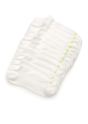 Hue Women's Microfiber Massaging Liner Socks - 6 Pack