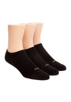 HUE® Air Cushion No Show Socks 3-Pack | belk