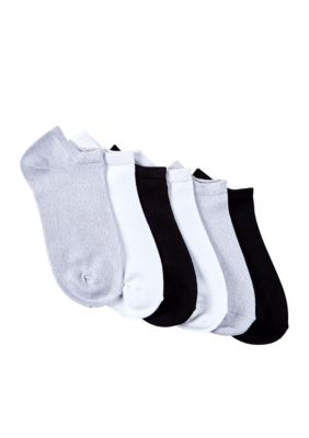 HUE® Set of 6 Super-Soft Sock Liners | belk