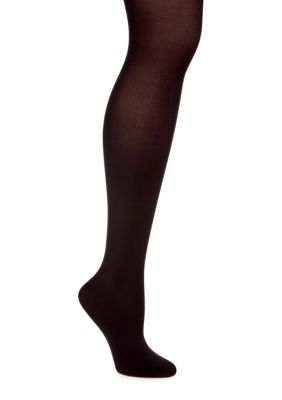 SHAPERMINT Solid Black Opaque Tights with Nylon Control Top Hosiery  Pantyhose for Women from Small to Plus Size, Small Latte at  Women's  Clothing store