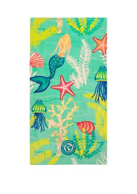 spartina 449 Golden Mermaid Beach Towel | belk