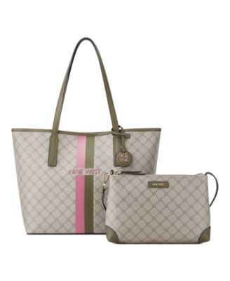 Satchels & Shoulder Bags, Nine West Womens Payton Small Tote Optic White