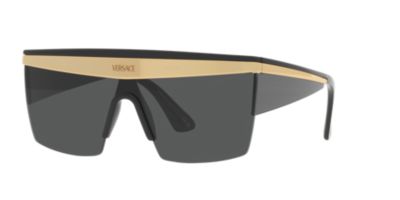 Versace Men's Ve2254 Sunglasses, Grey, Large