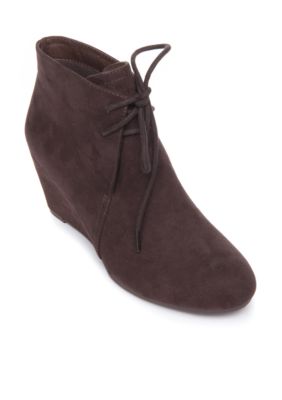 New Directions® Cedar Lace Up Wedges | belk