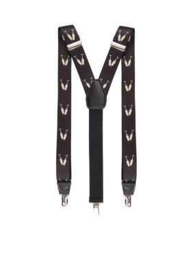 Suspenders for Men: Leather, Black & More | belk