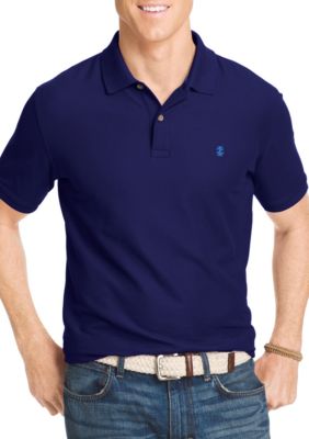 IZOD Short Sleeve Solid Stretch Advantage Pique Polo Shirt | belk