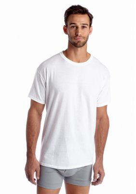 Hanes® Ultimates 6-Pack Crew Neck Tagless T-Shirts | belk