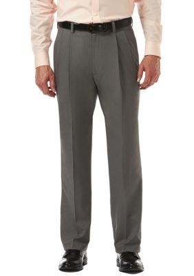 Haggar® Premium Comfort 4 Way Stretch Classic Fit Pleat Dress Pants | belk