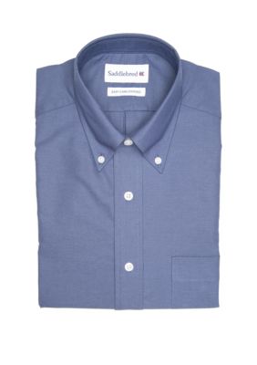 Saddlebred® Long Sleeve Solid Oxford Dress Shirt | belk