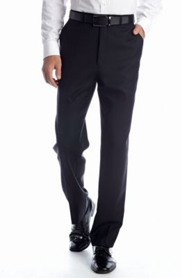 MICHAEL Michael Kors Classic Fit Black Solid Suit Separate Pants | belk