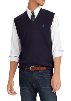 Polo Ralph Lauren Cotton V-Neck Sweater Vest | belk