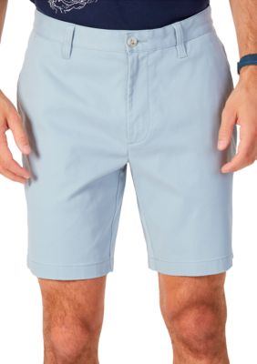 Nautica Men's 8.5 In Flat Front Deck Shorts