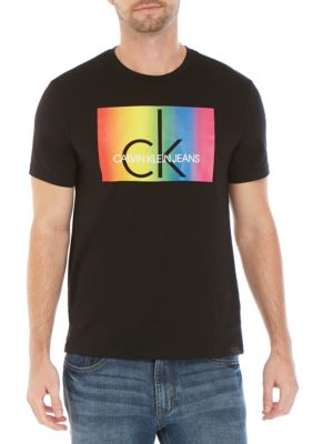 Calvin Klein Jeans Heritage Pride Rainbow T Shirt | belk
