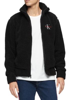 staking Krachtig symbool Calvin Klein Jeans Sherpa Full Zip Sweatshirt | belk