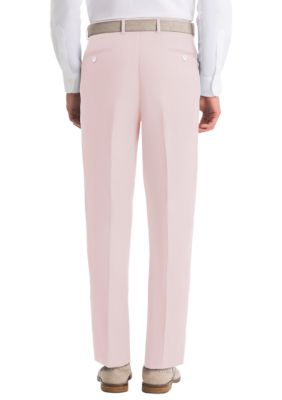 Lauren Ralph Lauren Solid Pink Linen Suit Separate Pants