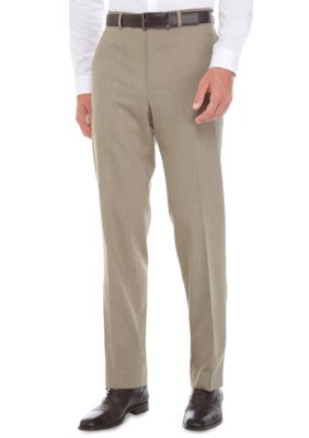 LRL Ralph Lauren Mens Norton Dress Pants Size 38 x 34 Charcoal Stretch  Ultraflex