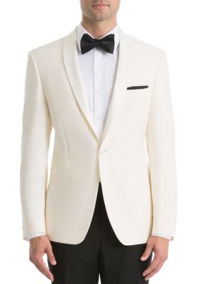 Lauren Ralph Lauren White Tuxedo Coat | belk