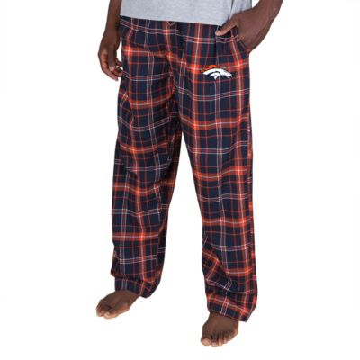 Concepts Sport Nfl Mens Denver Broncos Ultimate Flannel Pant