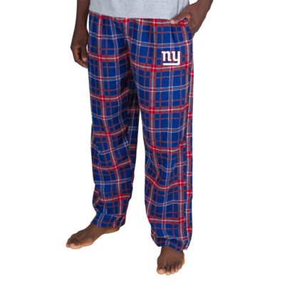 Men's Concepts Sport Pink Denver Broncos Ultimate Plaid Flannel Pajama Pants