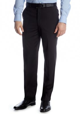 Adolfo Classic Fit Black Solid Suit Separate Pants | belk