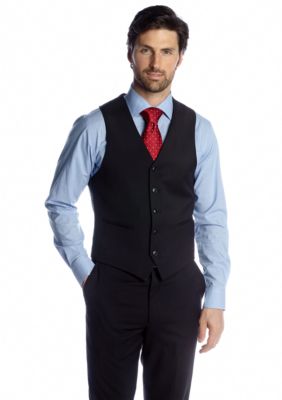 Adolfo Classic Fit Black Suit Separate Vest | belk