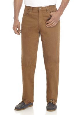 Saddlebred® 5-Pocket Classic Brown Pants | belk