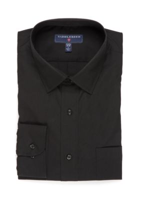 Saddlebred® Long Sleeve Easy Care Stretch Point Collar Dress Shirt | belk