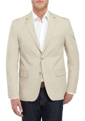 Saddlebred® Big & Tall Tan Chambray Sports Coat | belk