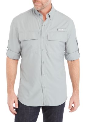 Ocean & Coast® Long Sleeve Fishing Shirt | belk