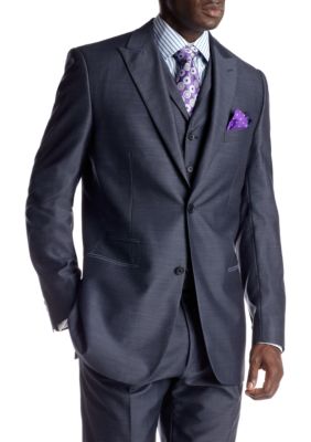 Steve Harvey® Blue Suit Separate Coat | belk