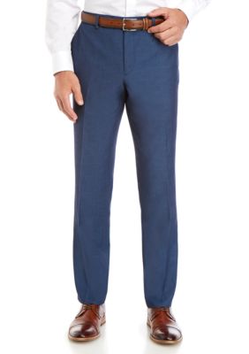 Savile Row Cobalt Blue Stretch Modern Fit Suit Separate Pants | belk