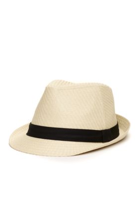 Levi's® Straw Fedora Hat with Black Band | belk