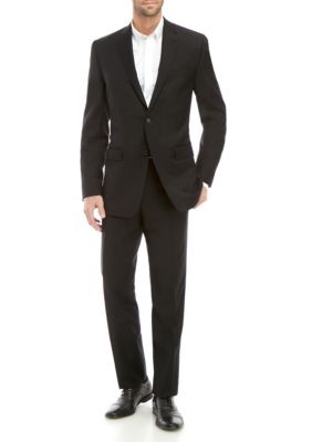 Austin Reed Black Solid Suit | belk