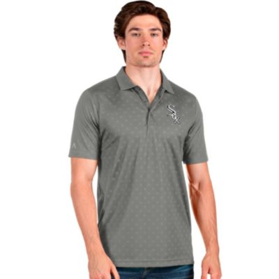 Antigua MLB Chicago White Sox Spark Short-Sleeve Polo Shirt - M