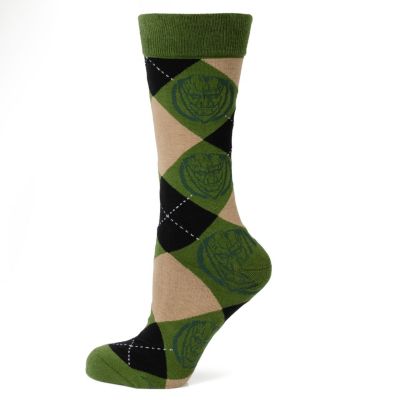 Marvel Men's Groot Argyle Green Socks