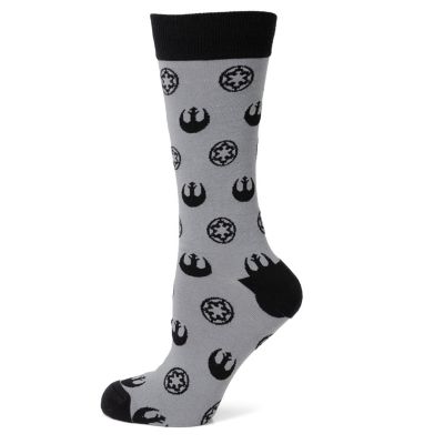 Star Wars Men's Rebel Imperial Gray Socks